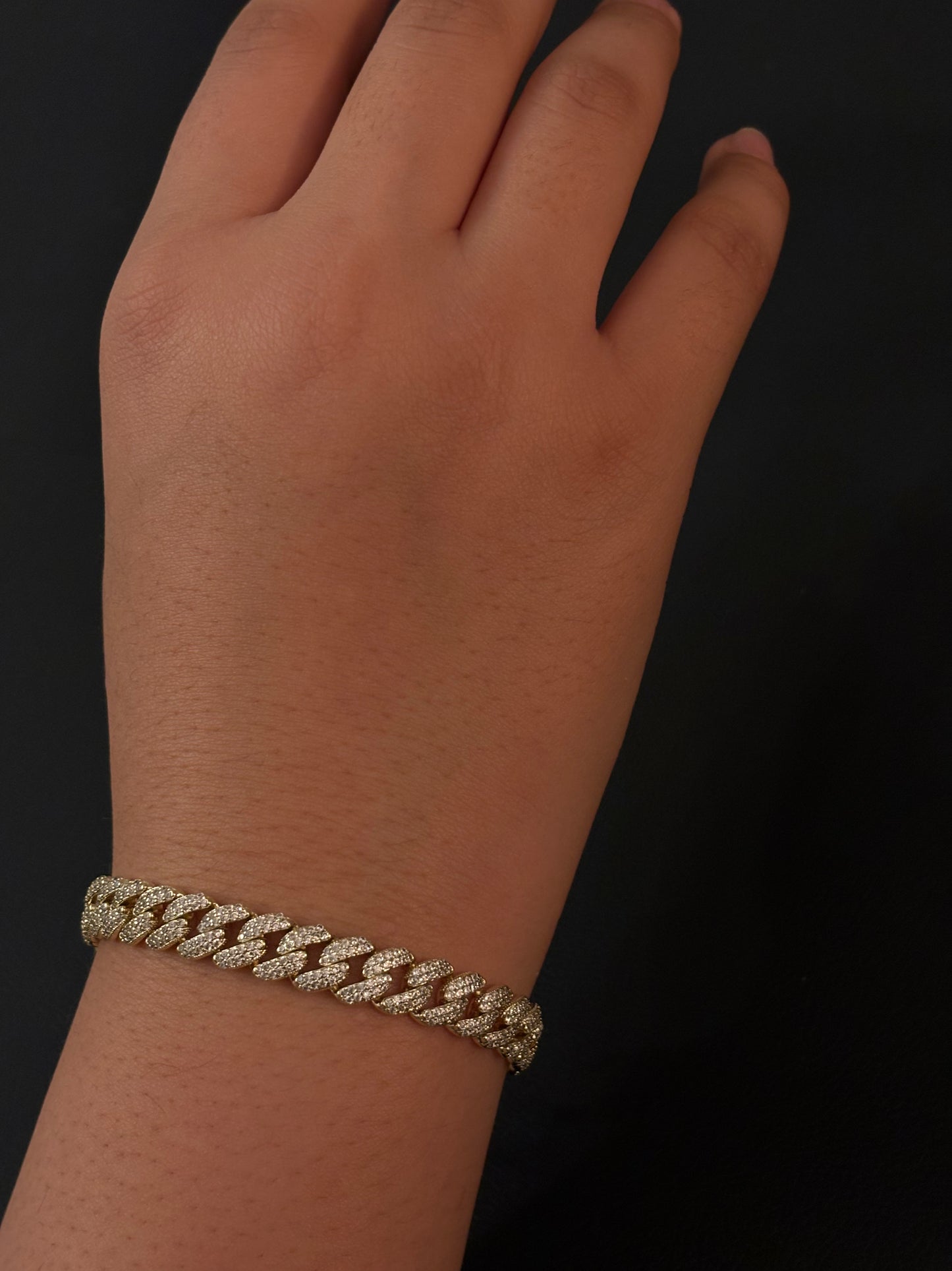 Gold Cuban bracelet