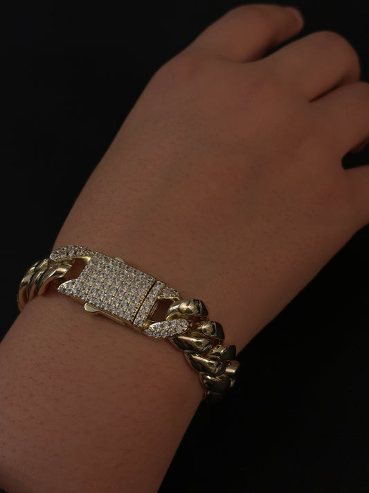 Thick unisex Cuban bracelet