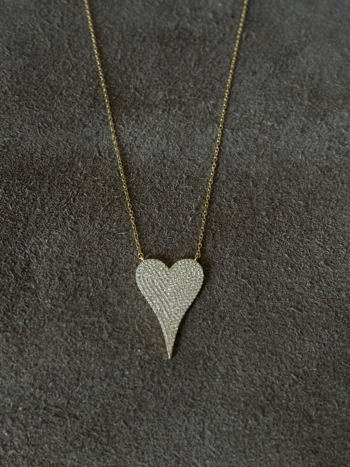 Jumbo heart pendant