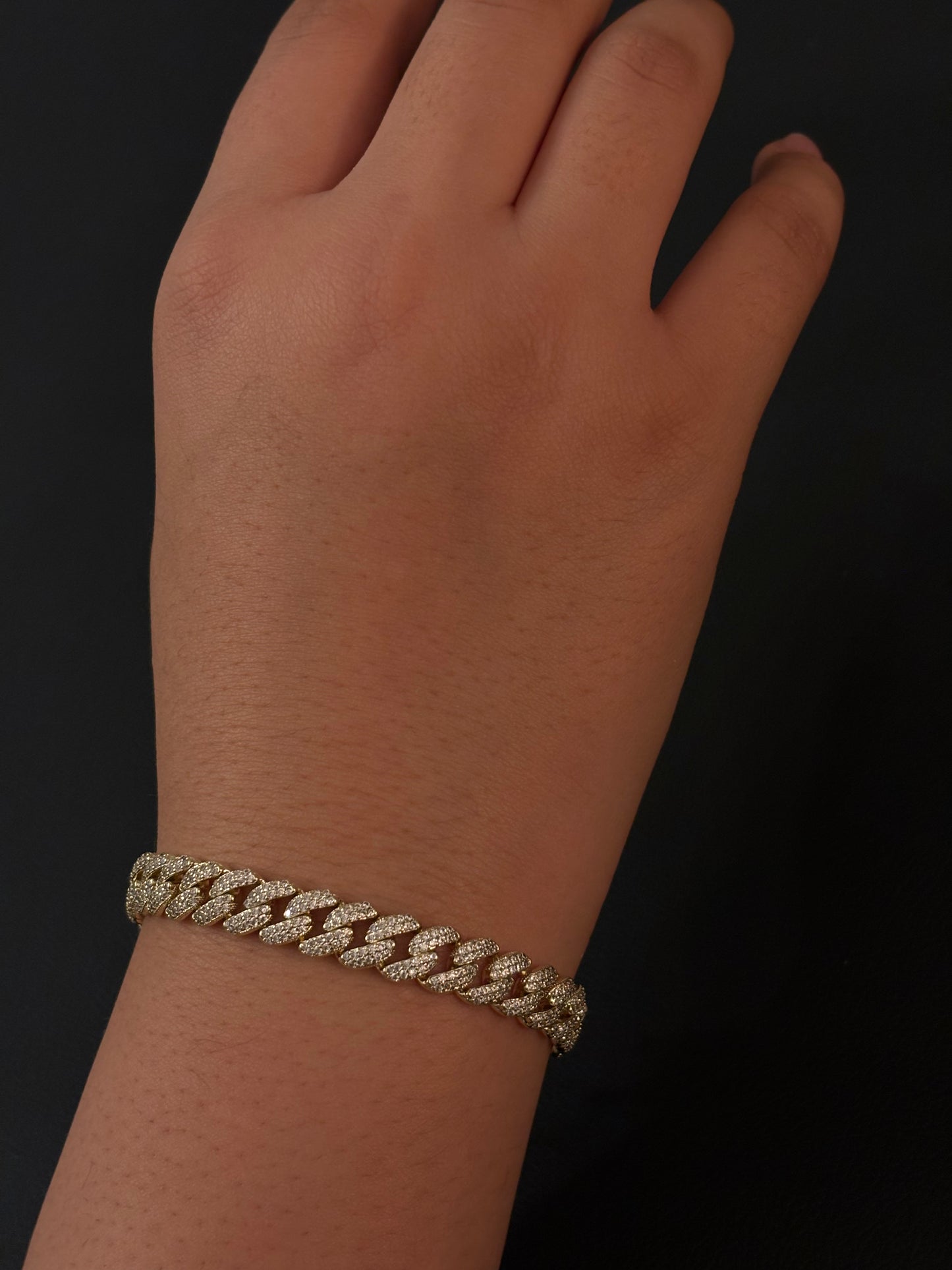 Gold Cuban bracelet