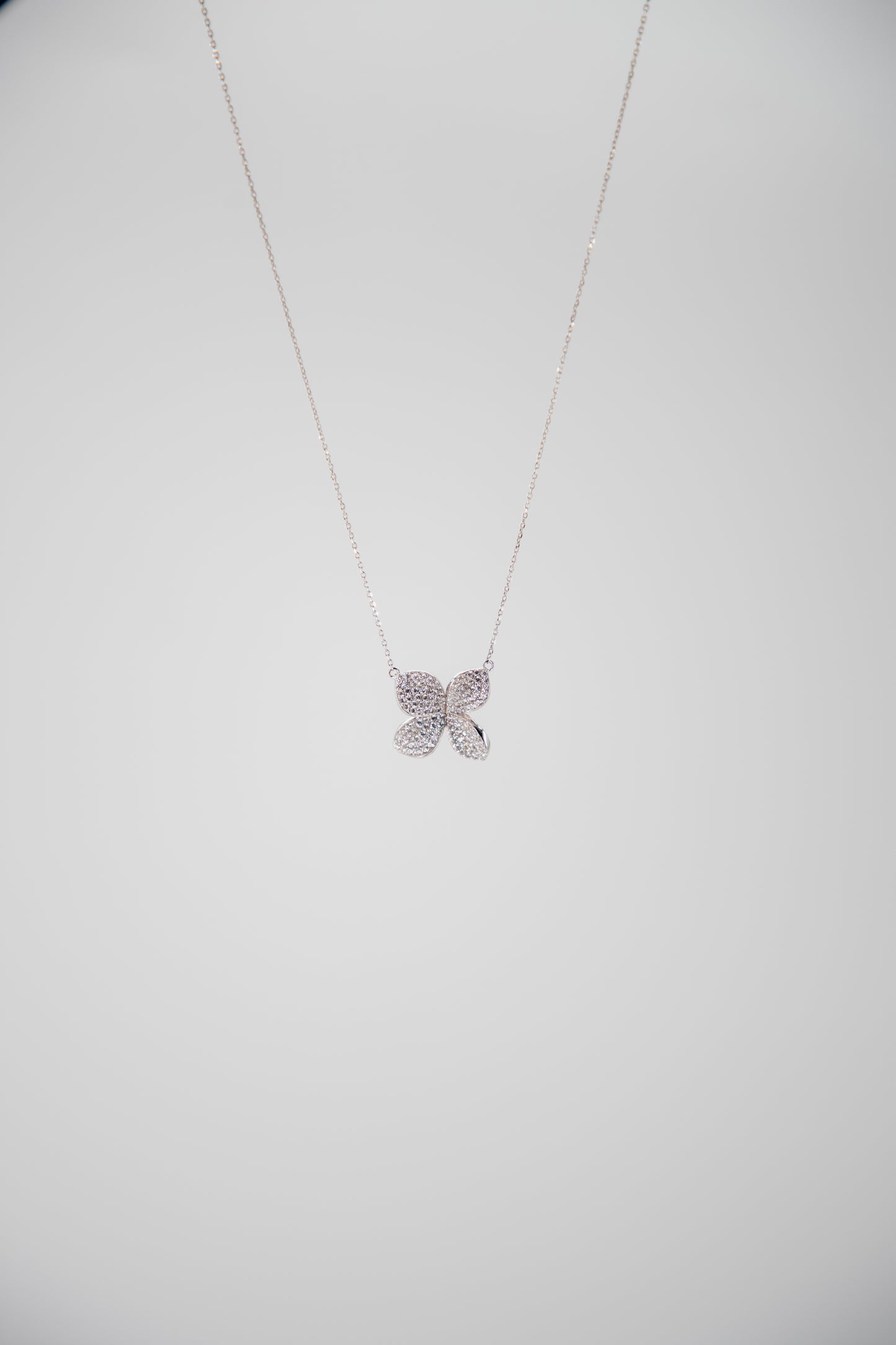 Iris pendant necklace