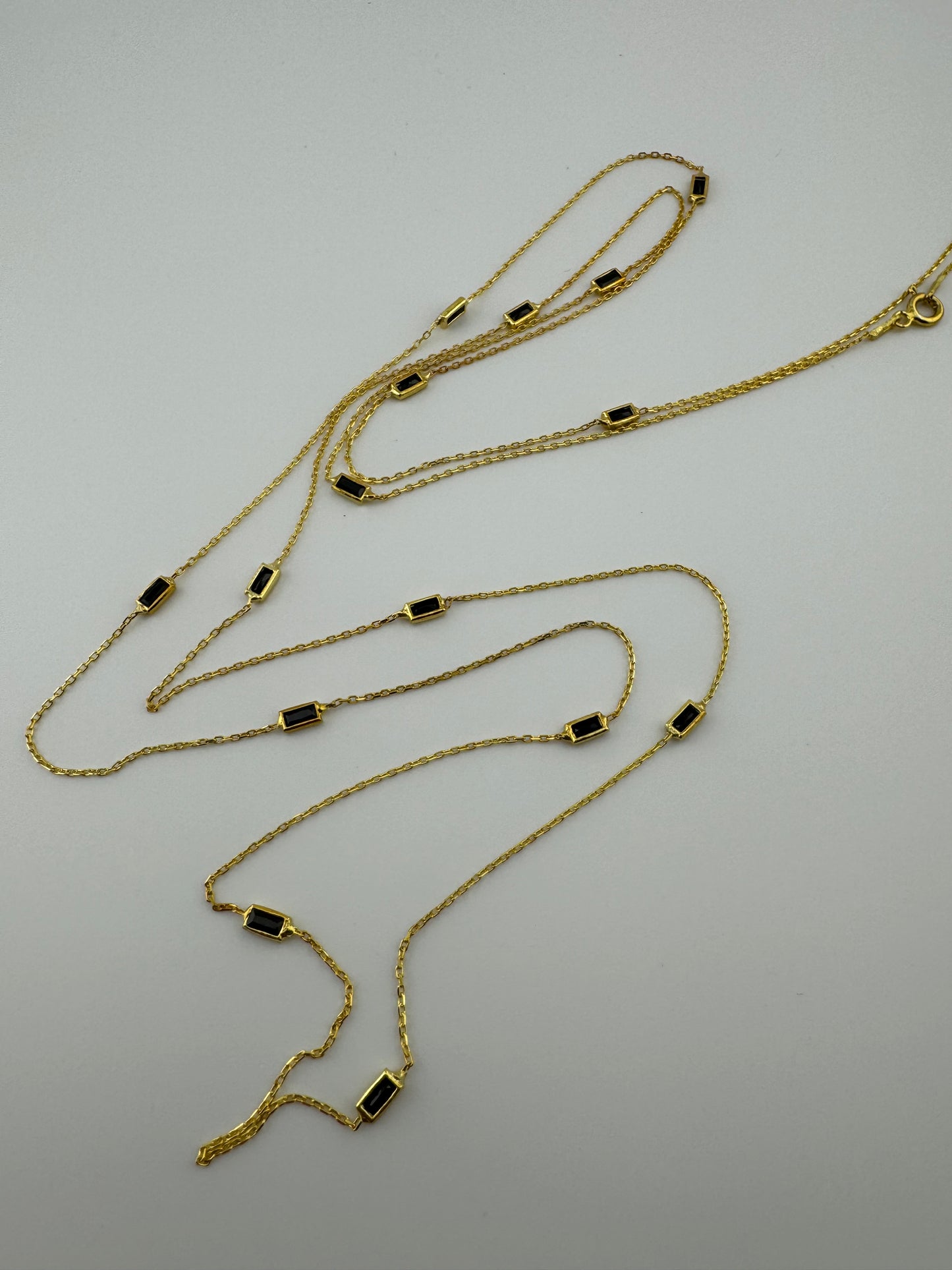 EMERALD LONG NECKLACE