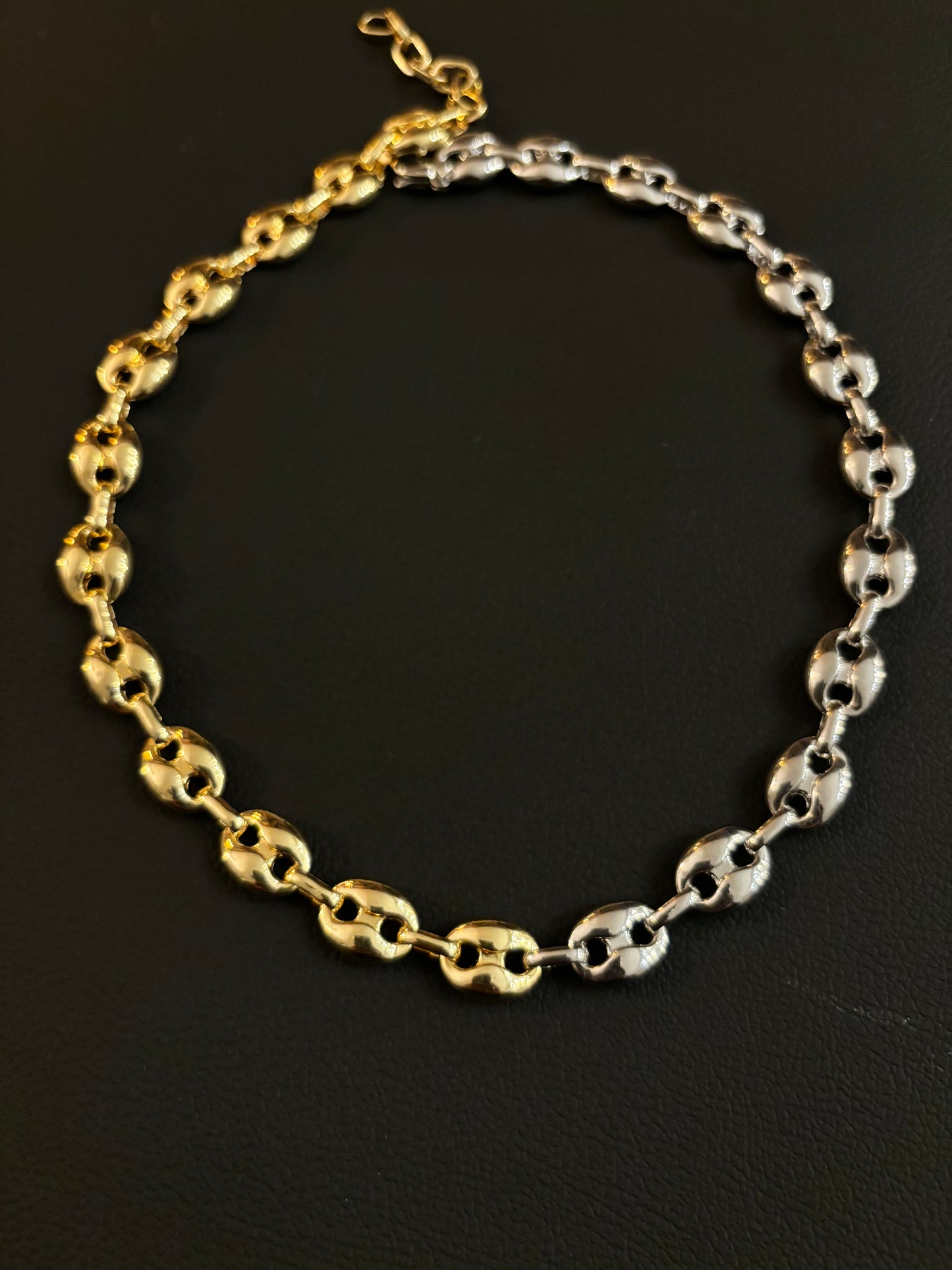Half / half Mariner link chain
