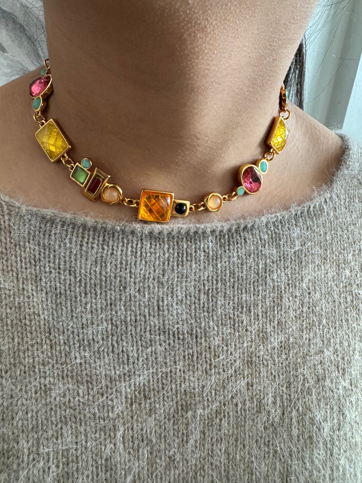 Multi cc vintage choker/ necklace