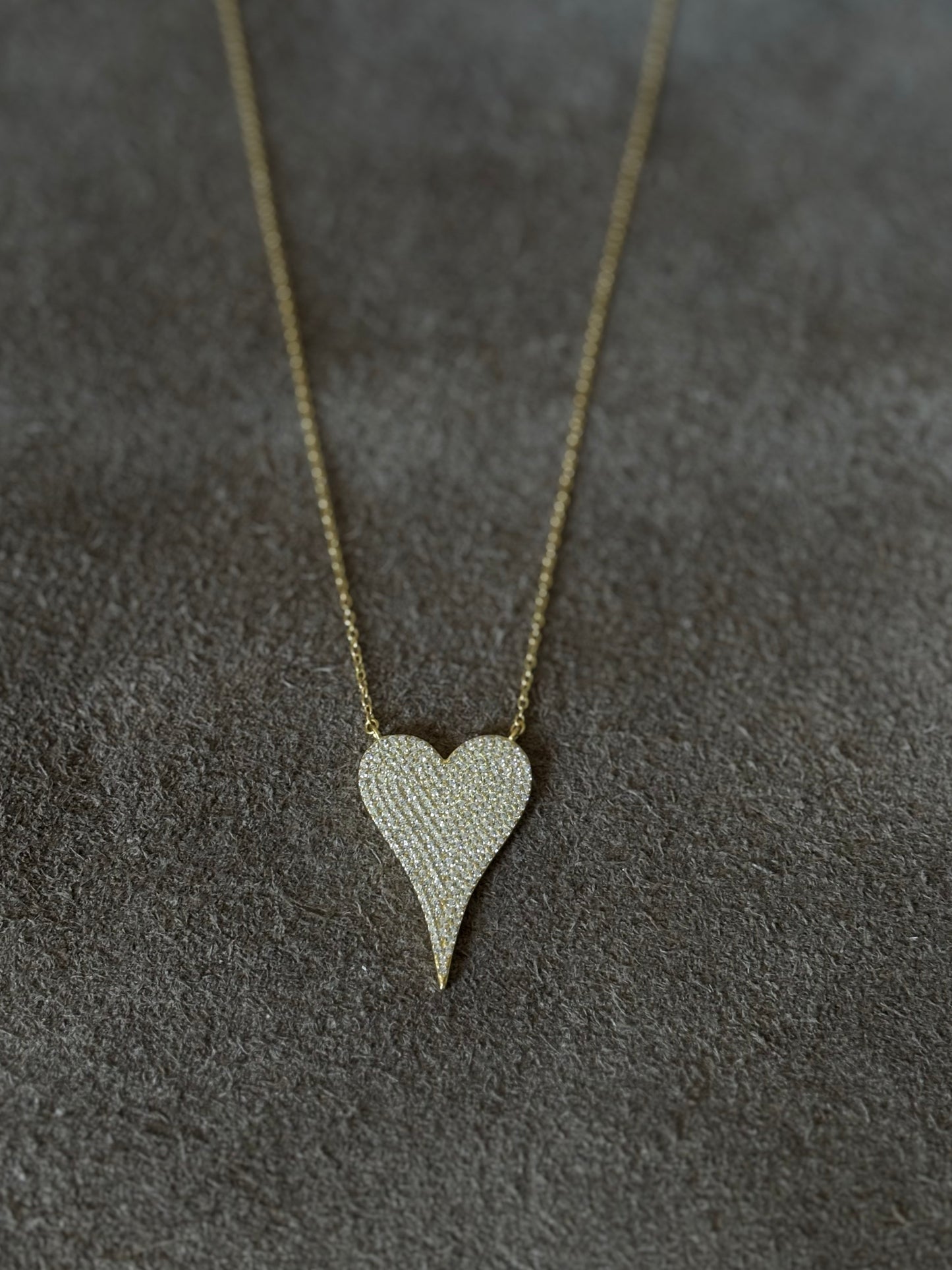 Jumbo heart pendant