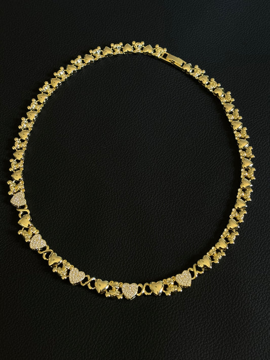 Teddy bear chain necklace